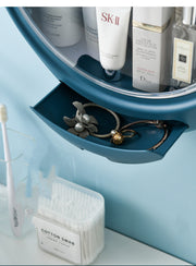 Dustproof and Waterproof Skin Care Product Storage Rack