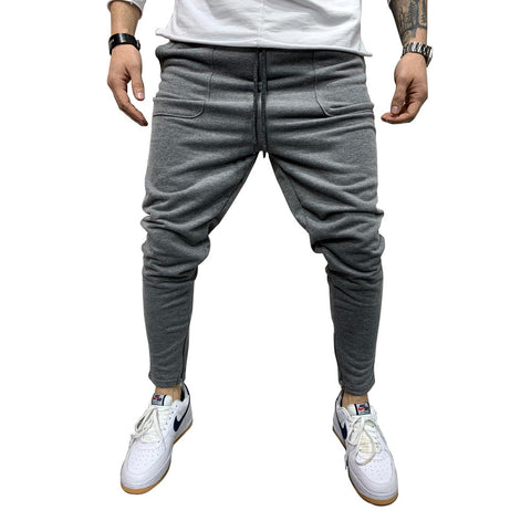 Jogging pants pocket casual pants